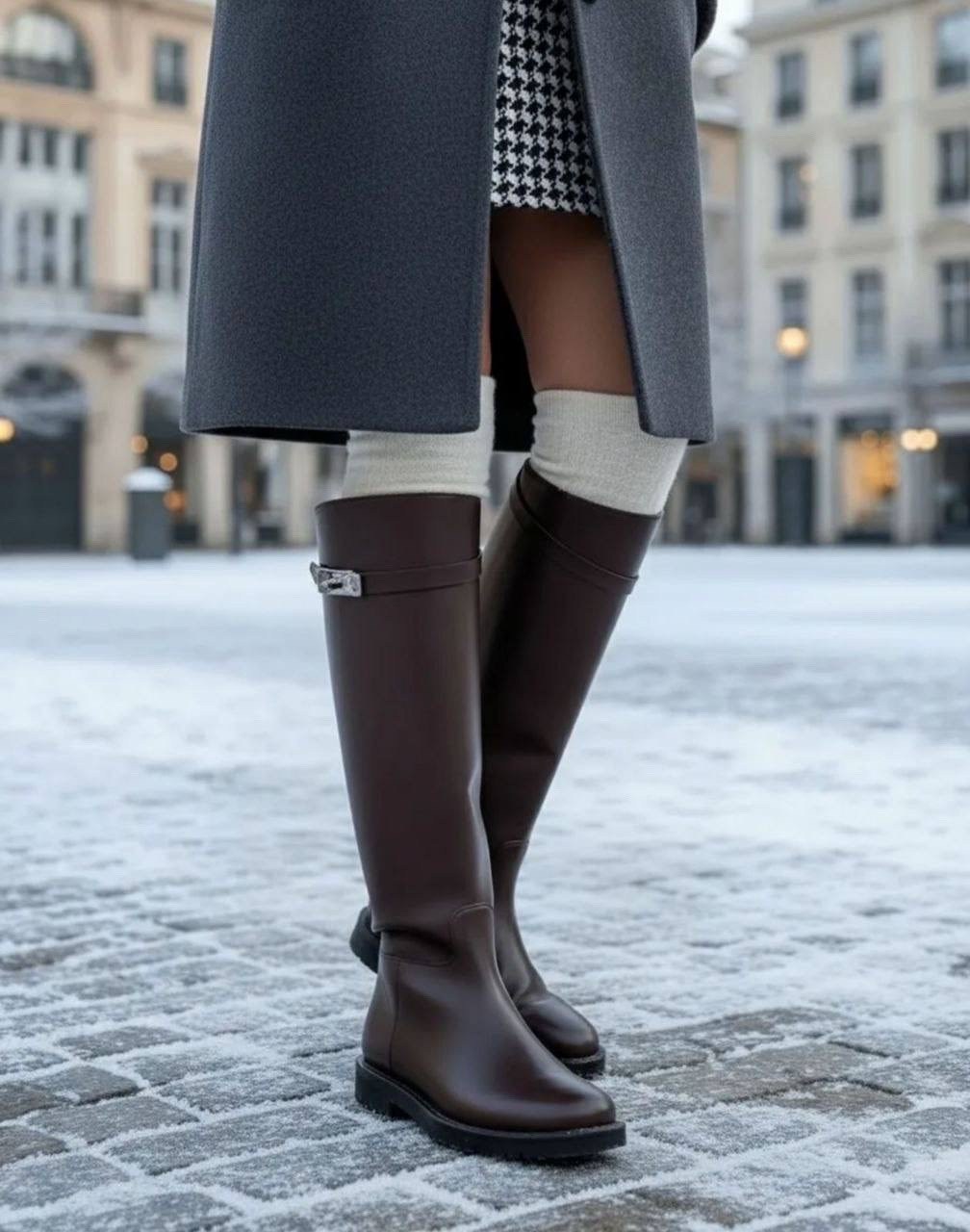 ,сапоги,сапоги демисезонные,сапоги hermes,сапоги трубы эрмес