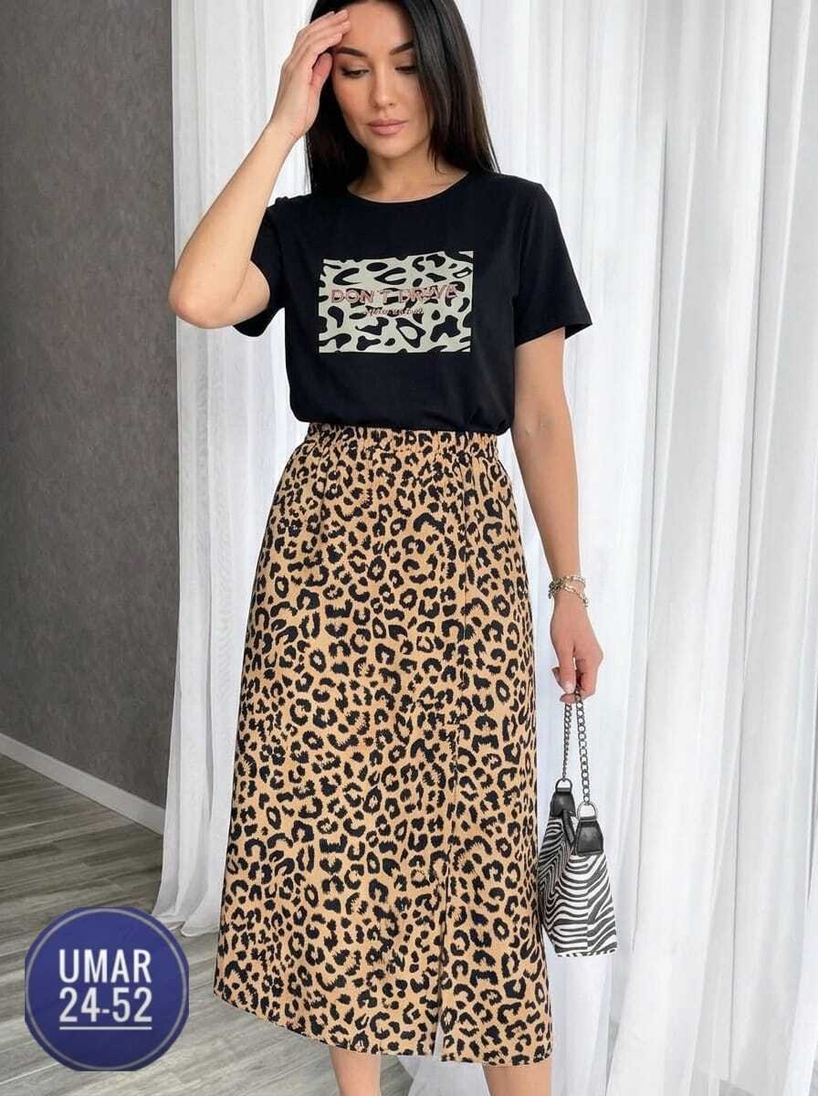 леопардовая юбка,стильная юбка,юбка с принтом,юбка,модная юбка