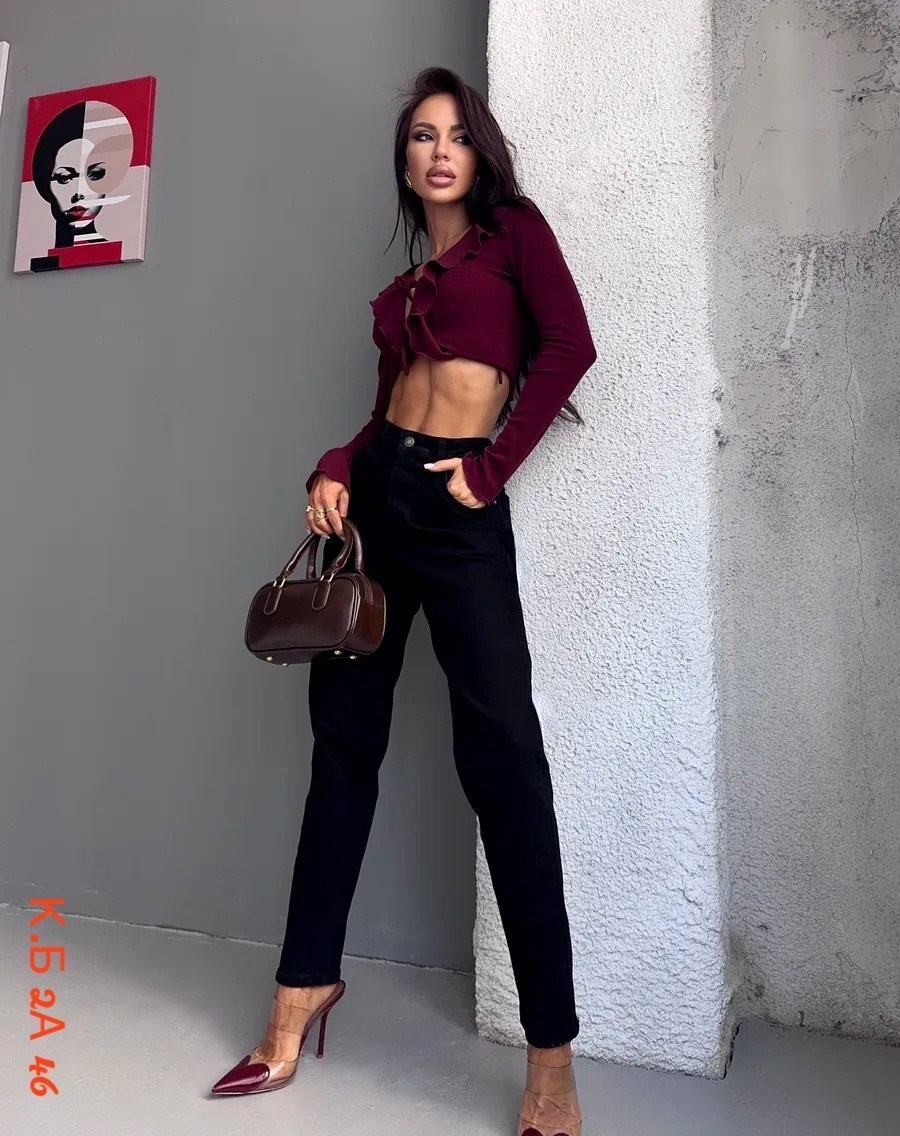 джинсы женский черный,джинсы бананы черные lallirum,джинсы бананы черные,джинсы женские,джинсы мом