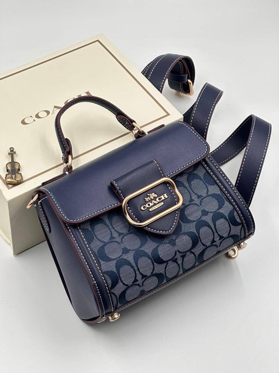 сумка женская coach,cумка coach,сумка coach синяя,сумка на плечо coach,сумка