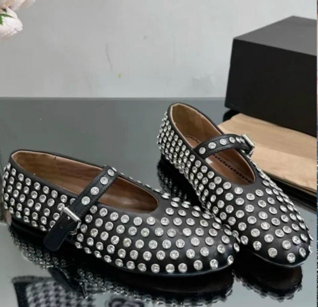 alaia балетки,,alaia ,мюли эконика,женская