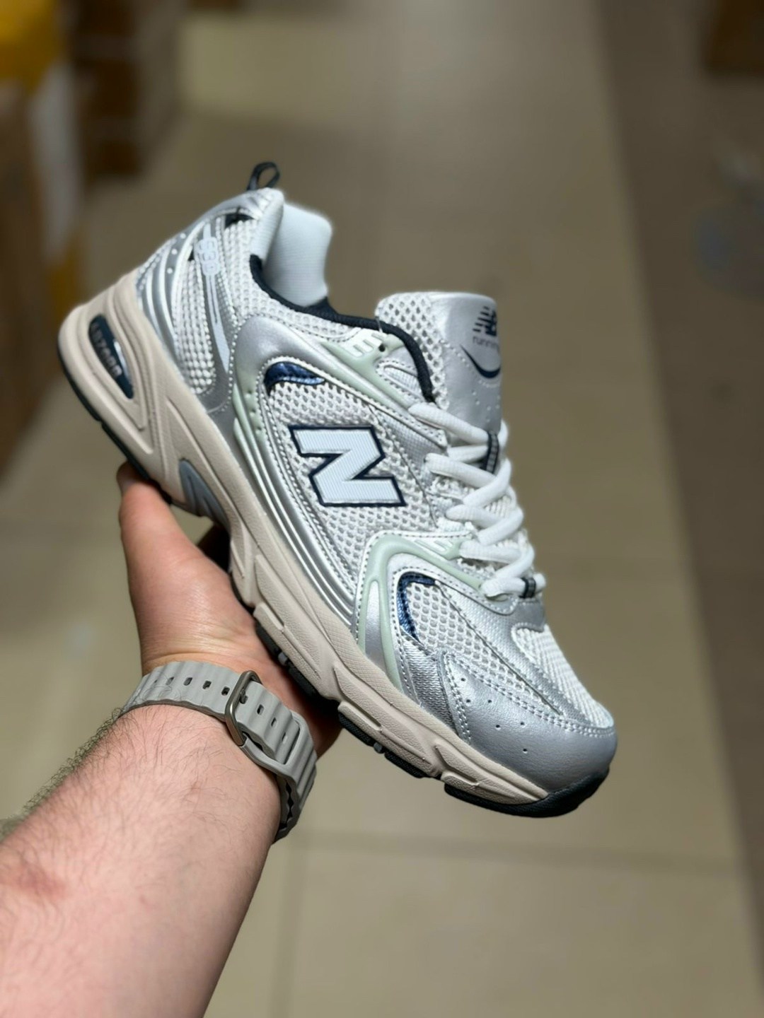 кроссовки new balance 530,кроссовки new balance,new balance 530 white silver navy,кроссовки мужские new balance 530,new balance 530