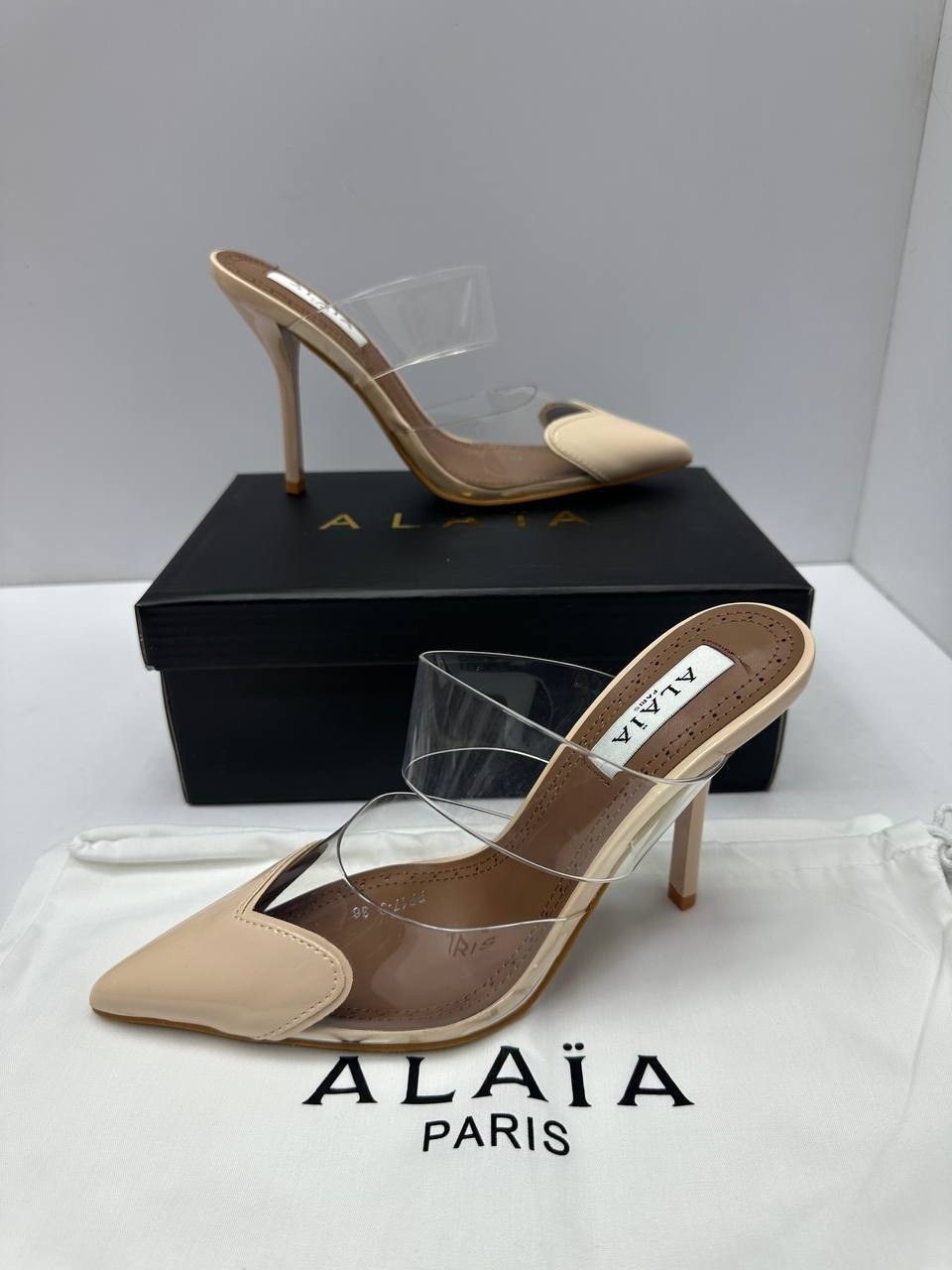 босоножки alaia,туфли женские,босоножки прозрачные,женская ,туфли прозрачные