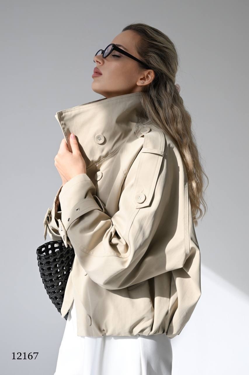 куртка тренч,куртка с карманами,легкая куртка,куртка женская,короткий тренч