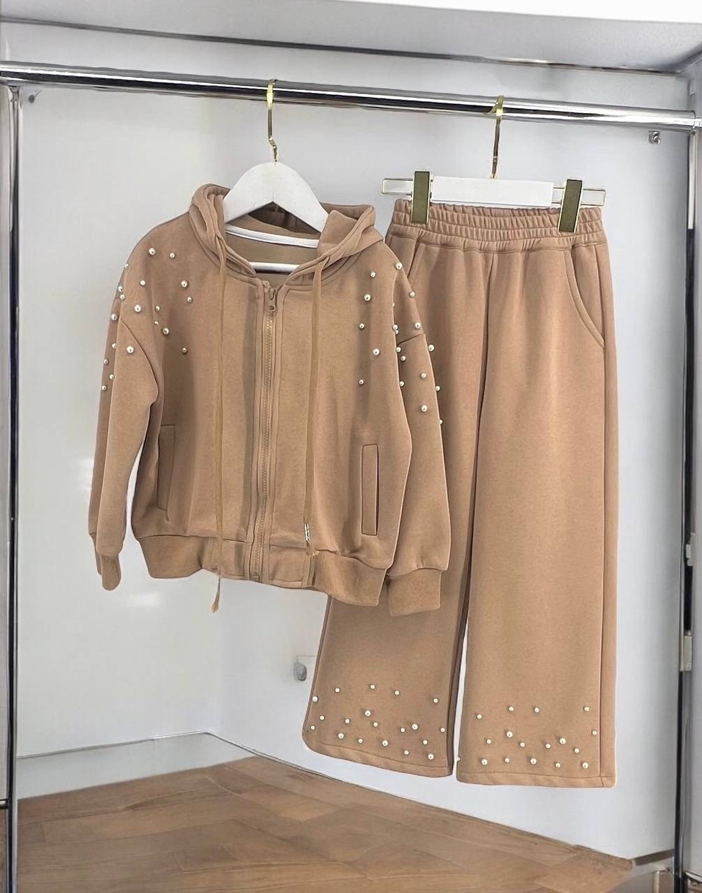 костюм бежевый,костюм комплекты,костюм спортивный для девочек,трикотажный костюм детский,костюм для девочек