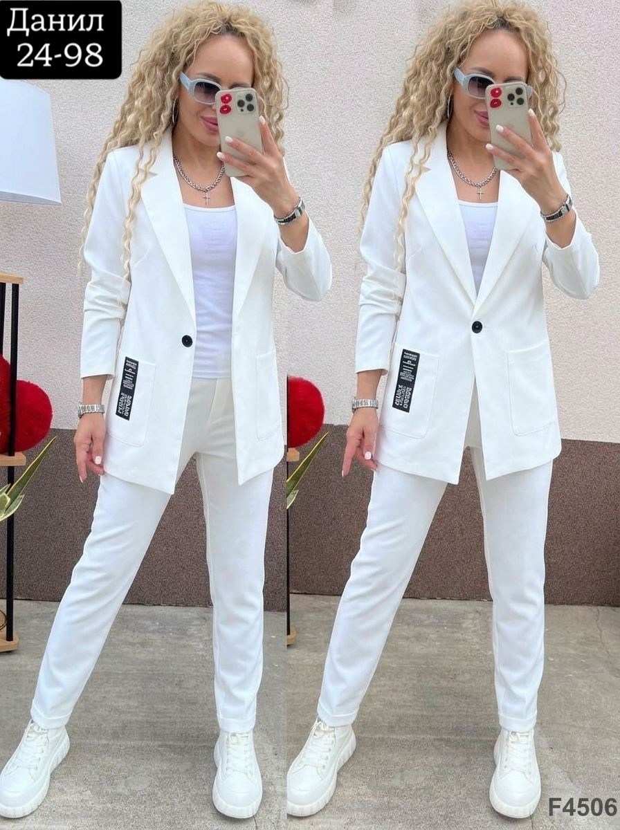 брючные костюмы,костюм женский,женский брючный костюм двойка,костюм брючный белый,женские костюмы двойки