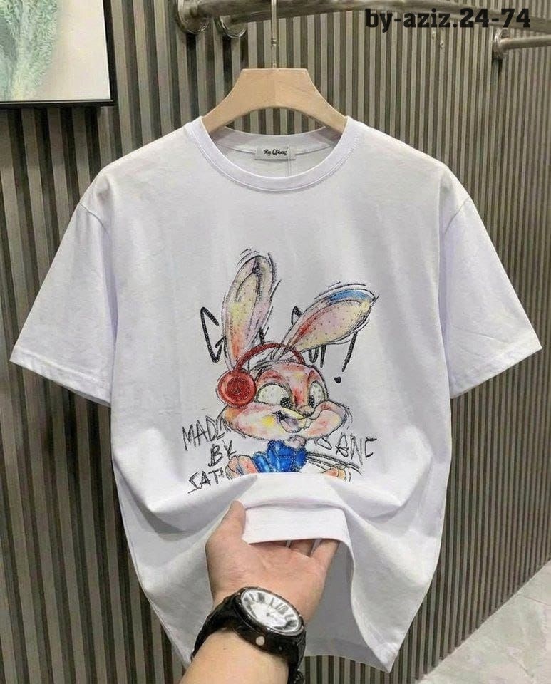 футболка женская багз банни,футболка женская,женские футболки с принтом,футболка с рисунком,принт футболки