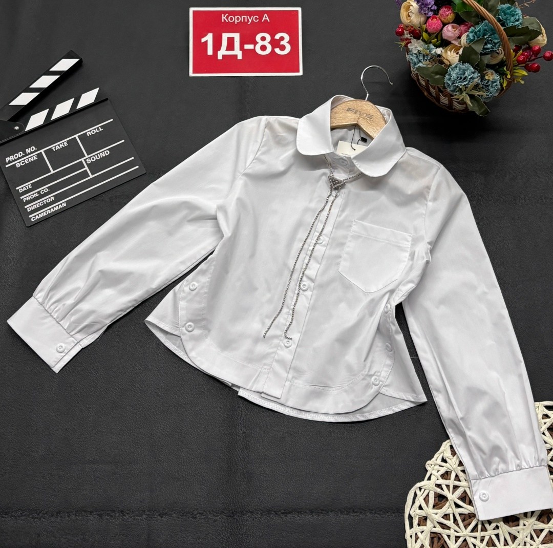 блузка рубашка школьная для девочки,рубашка школьная для девочек,рубашкa школьная,рубашка для девочек,школьная блузка