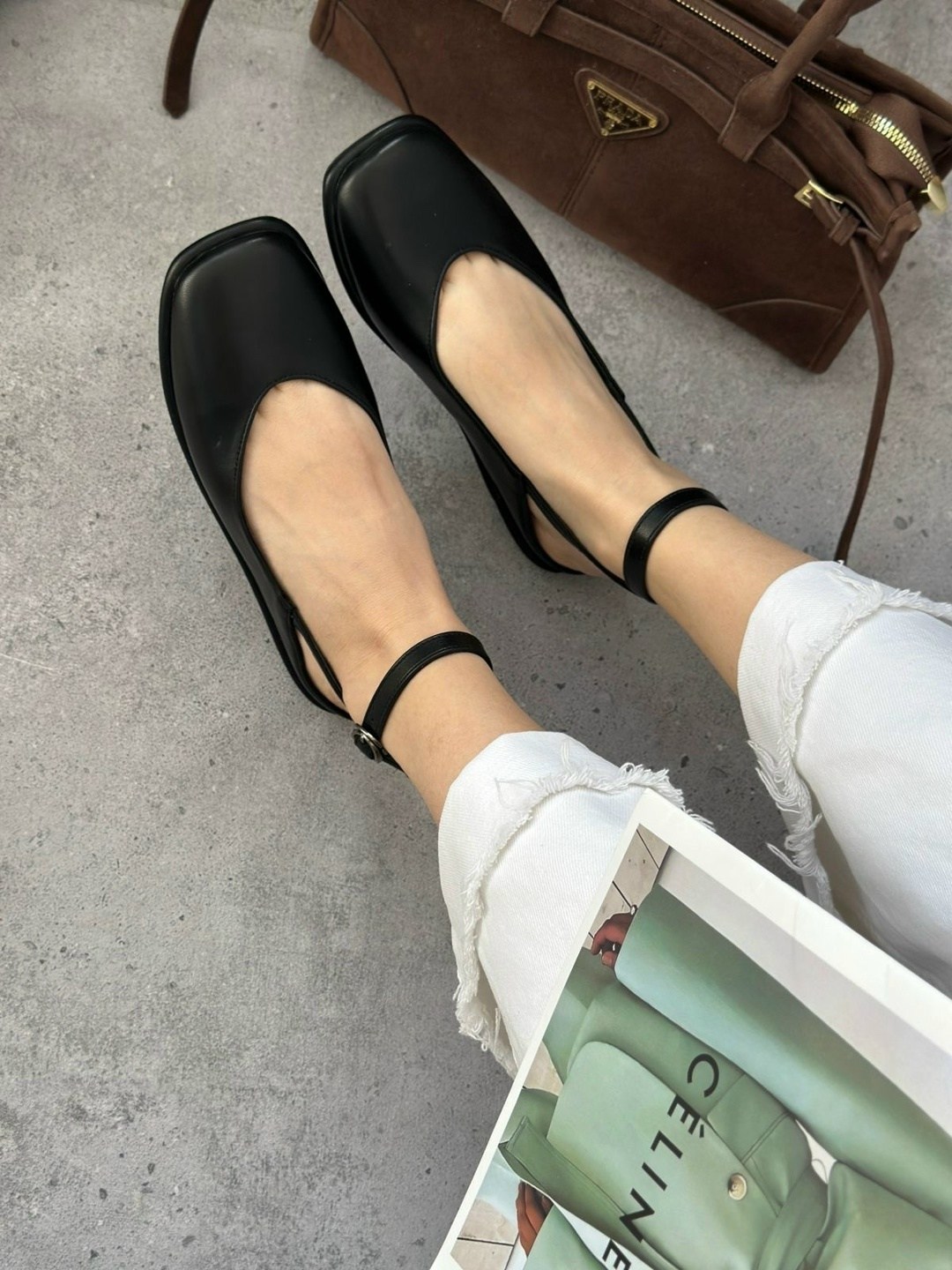 балетки,туфли лодочки на толстом каблуке,женская ,балетки ,модная