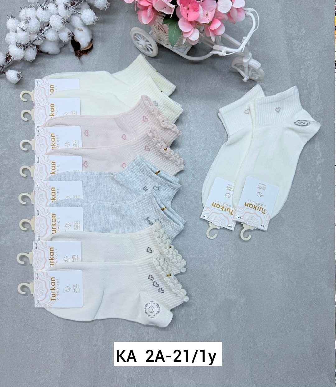 носки женские 10 пар,носки turkan женские 10 пар,носки женские turkan,женские носки,комплект носки женские