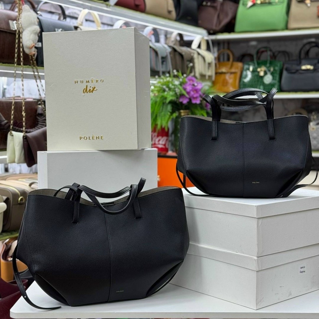 сумка,сумка polene,женская сумка,сумка черная,модные сумки