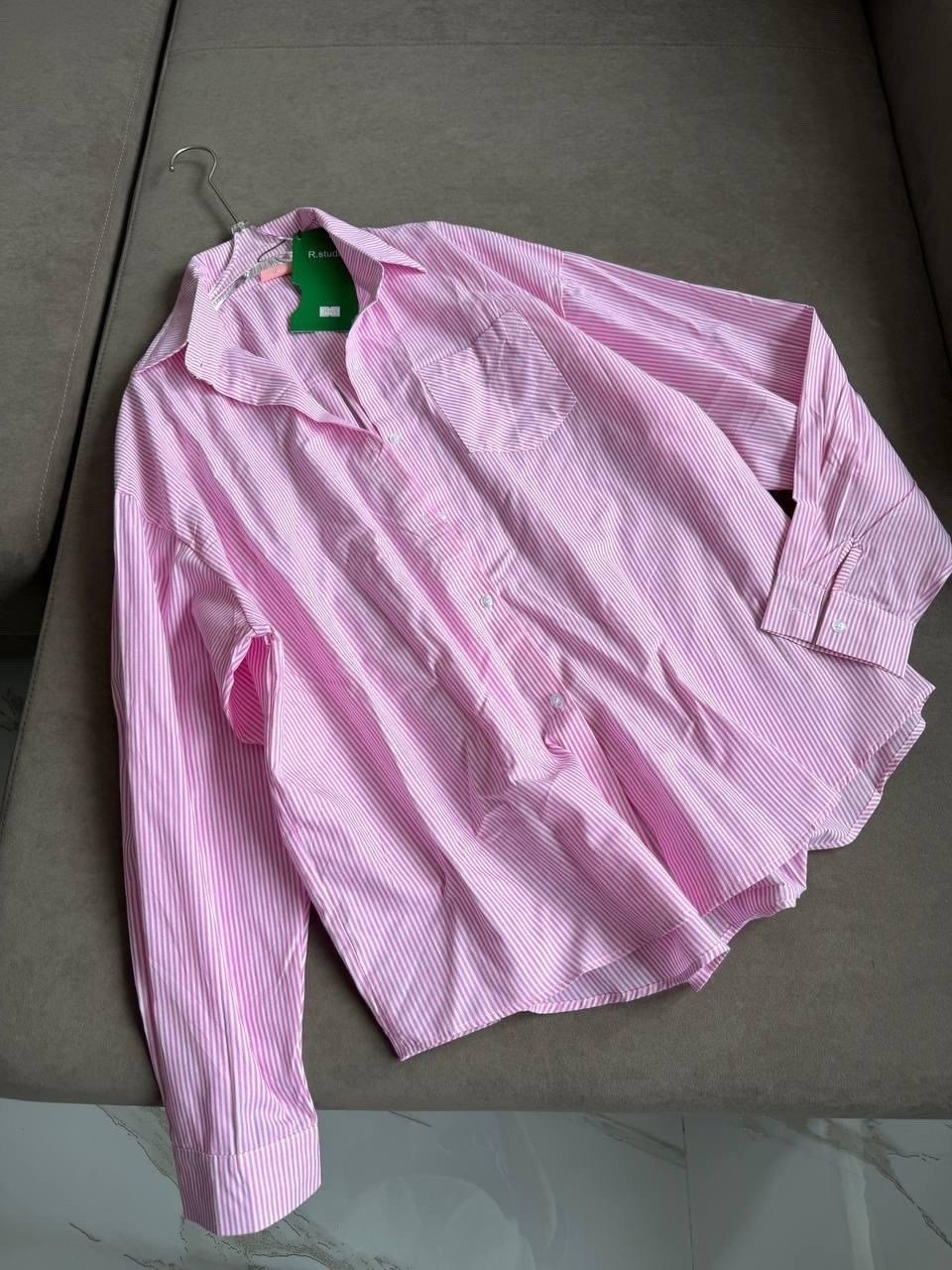 женская рубашка,zara рубашка в полоску оверсайз розовый,рубашка в розовую полоску женская,рубашка розовая,рубашка оверсайз в полоску розовая