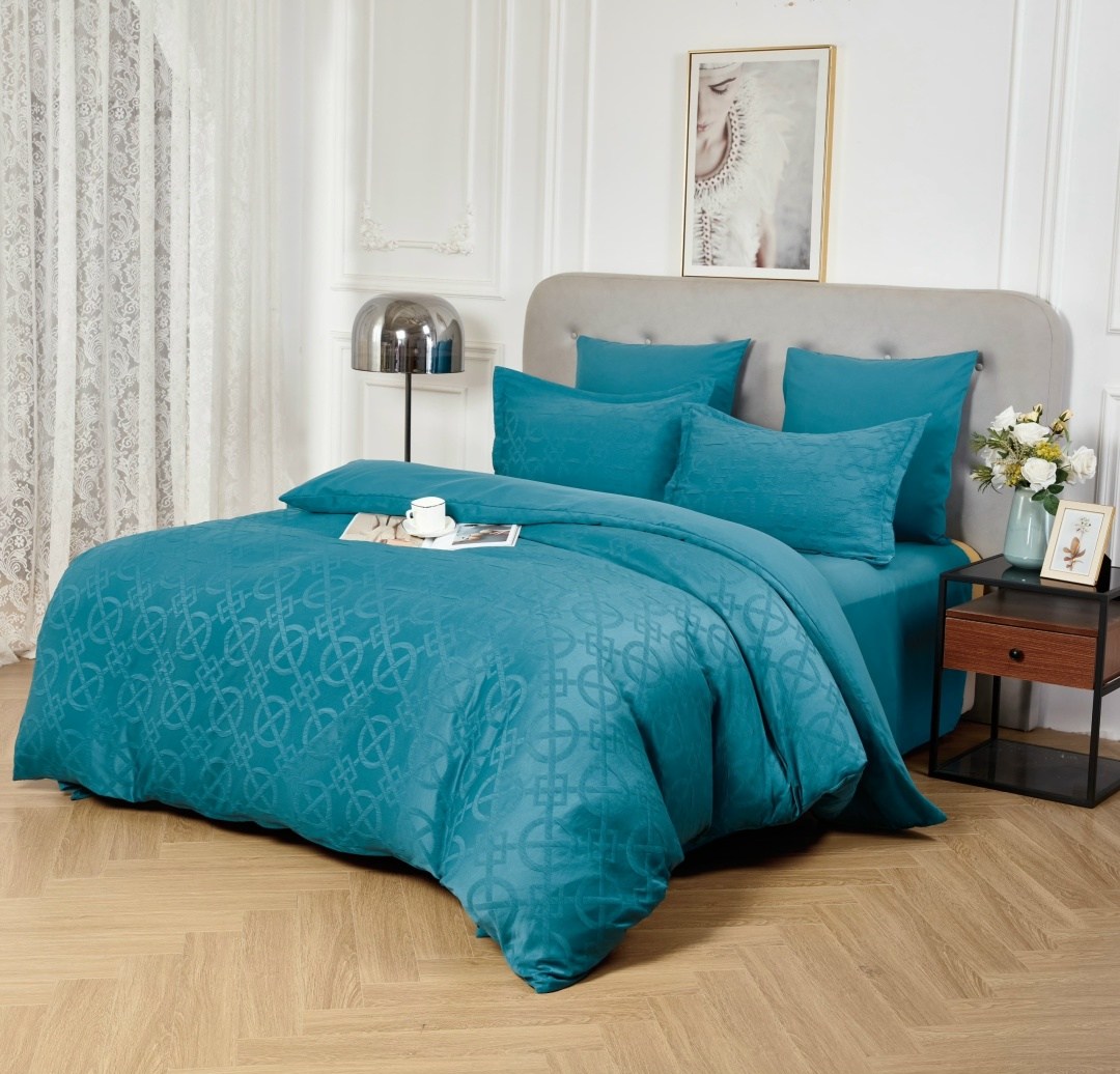 комплект постельного белья,постельного белья,вареный хлопок постельное белье,голубой страйп сатин,комплект постельного белье евро