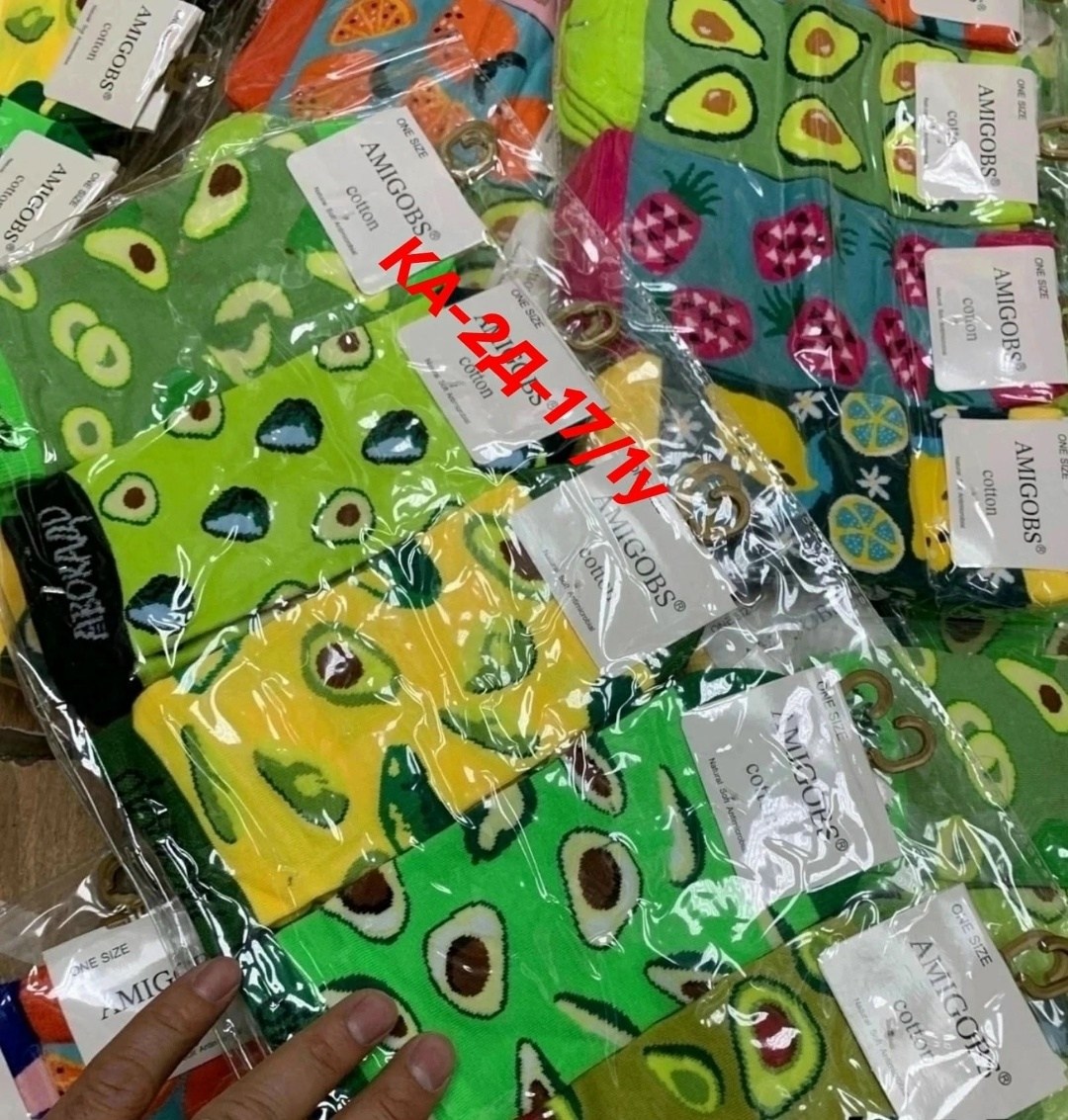 носки женские,носки женские 10 пар,носки универсальные,носки цветные,носки авокадо