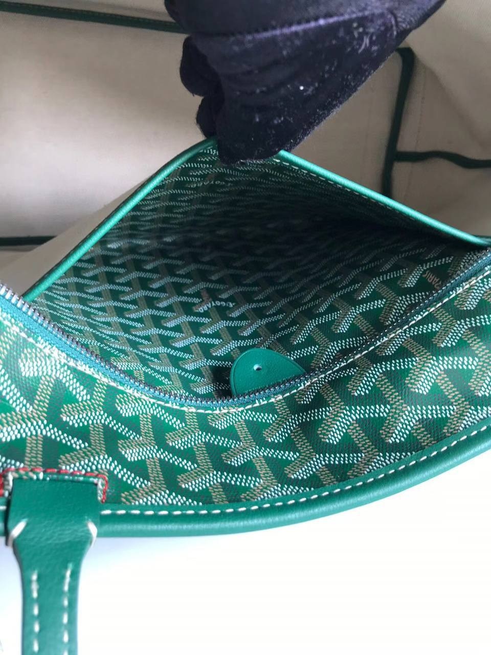 зеленая сумка гоярд,сумка goyard,сумка,модная сумка,зеленая сумка