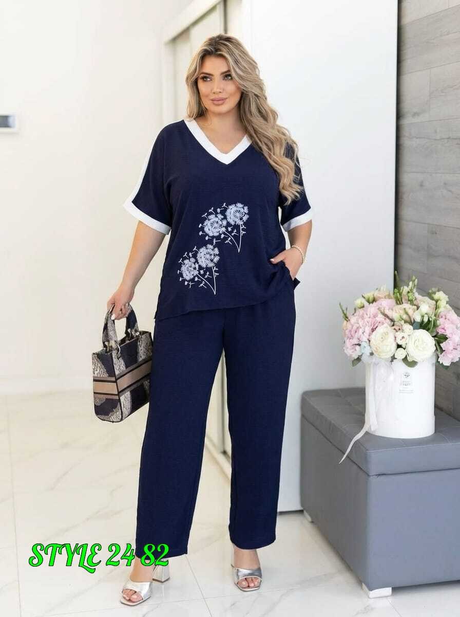 костюм женский,костюм женский больших размеров,летние костюмы,костюм с брюками,одежда больших размеров