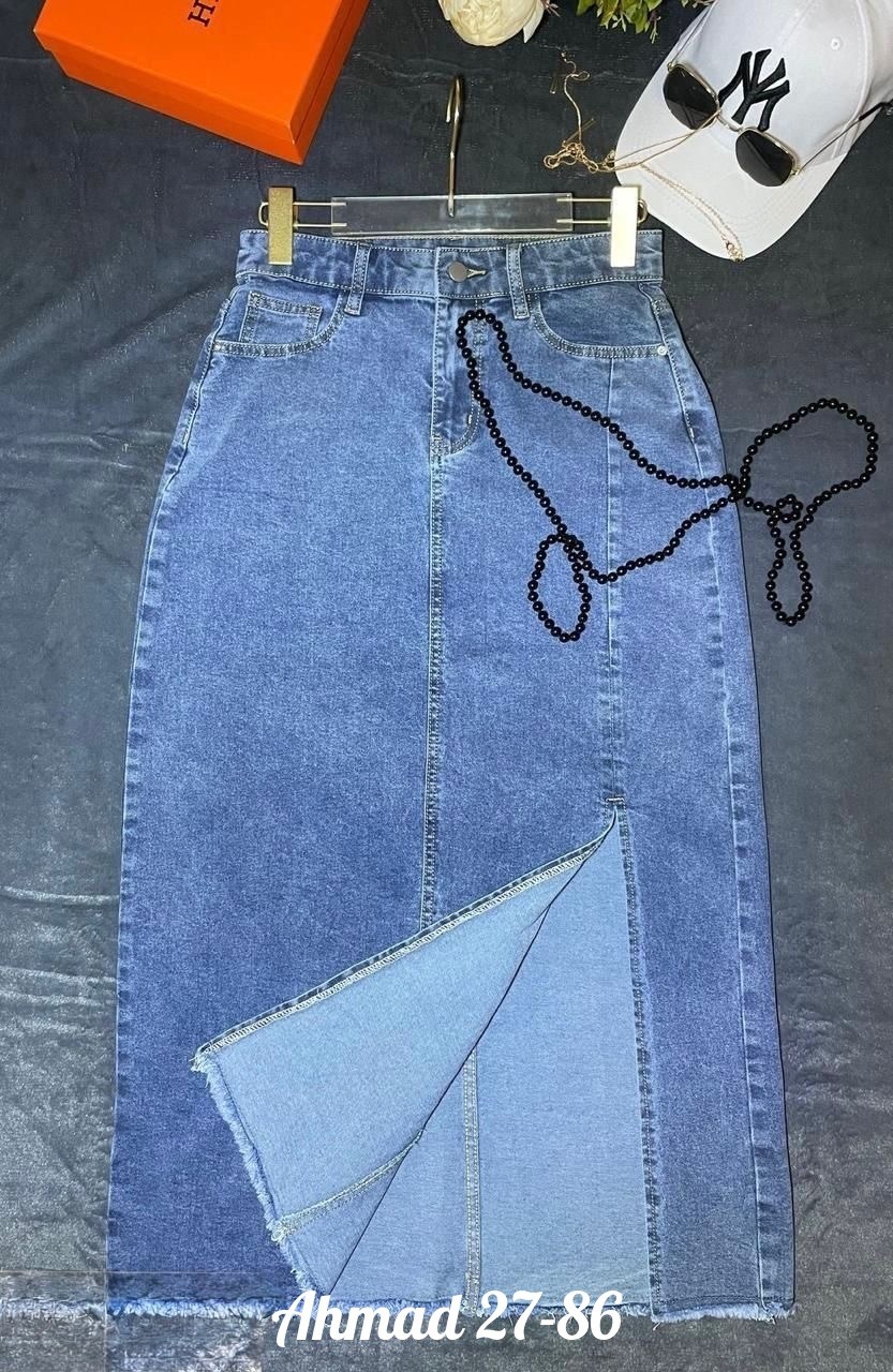 юбка джинсовая женская,юбка джинсовая,комбинированная джинсовая юбка,длинная джинсовая юбка,джинсовая юбка миди