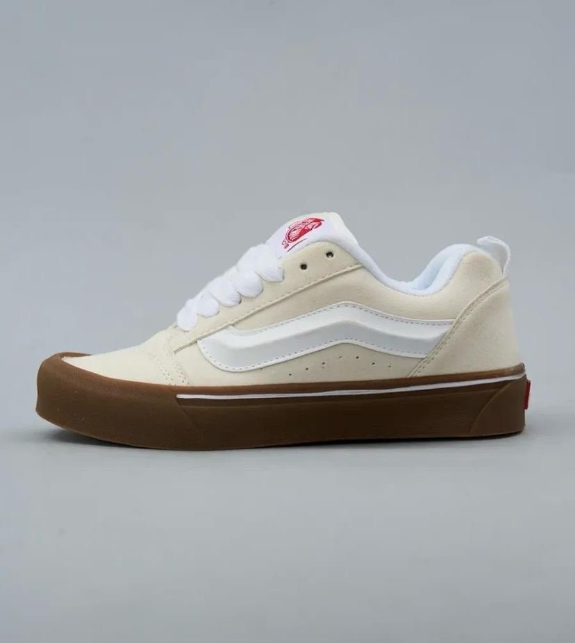 кроссовки vans knu skool,,кроссовки vans,кроссовки vans knu skool beige white tan,vans old skool