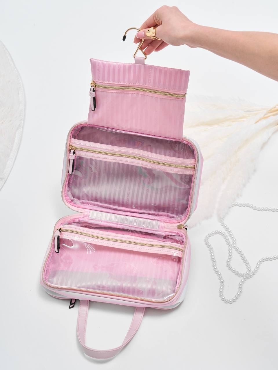 дорожная косметичка виктория сикрет,косметичка victoria's secret,косметичка кейс виктория сикрет,виктория сикрет косметичка,косметичка