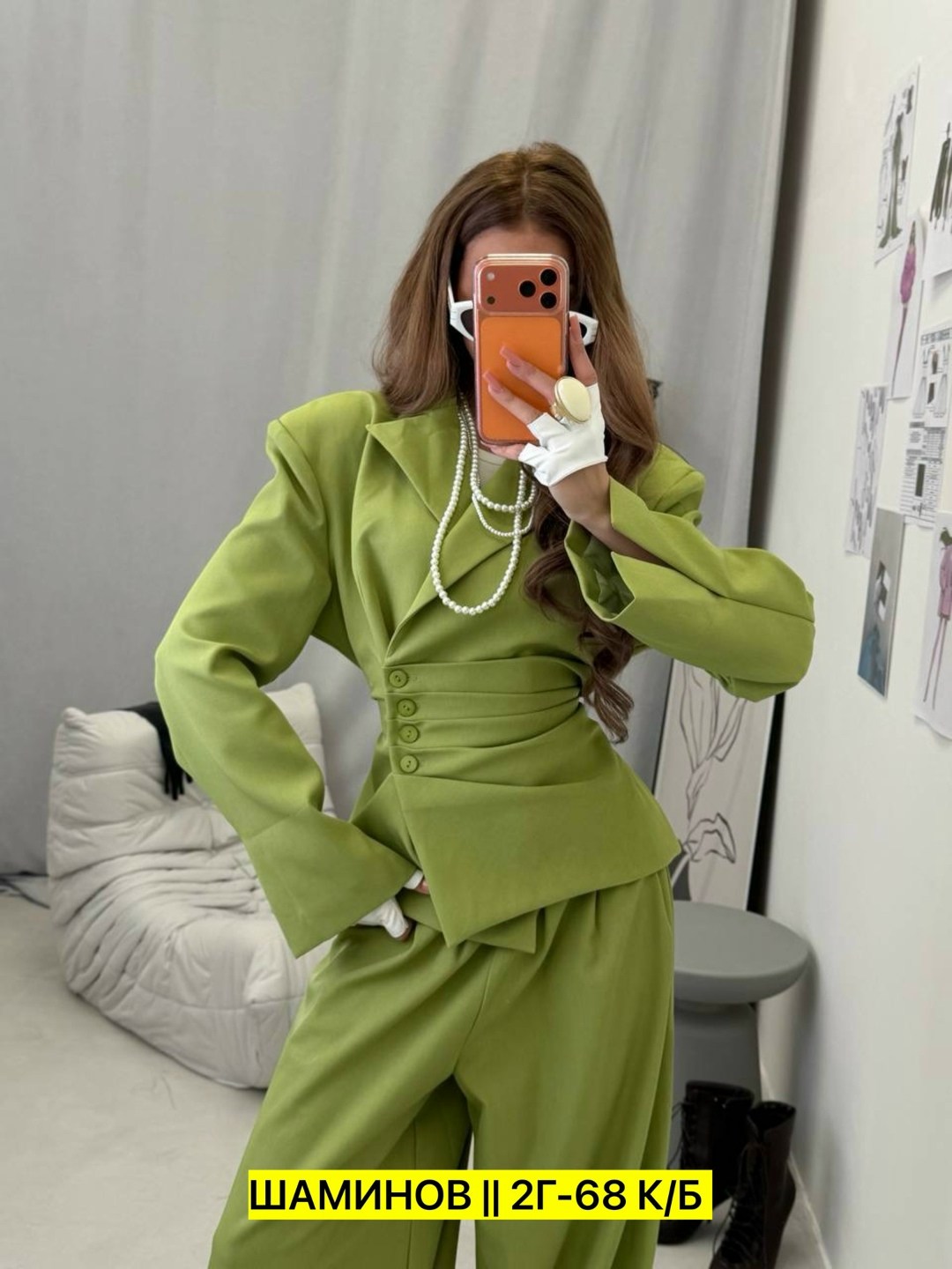 брючный костюм sorochinskaya 0613004 красный,брючный костюм,брючный костюм +топ,брючный костюм женский,костюм тройка женский