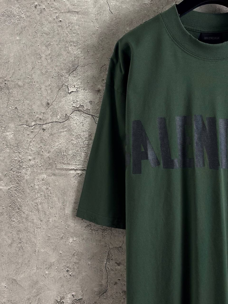 футболка баленсиага зеленая,balenciaga t shirt,футболка balenciaga,футболки баленсиага,баленсиага кристобаль