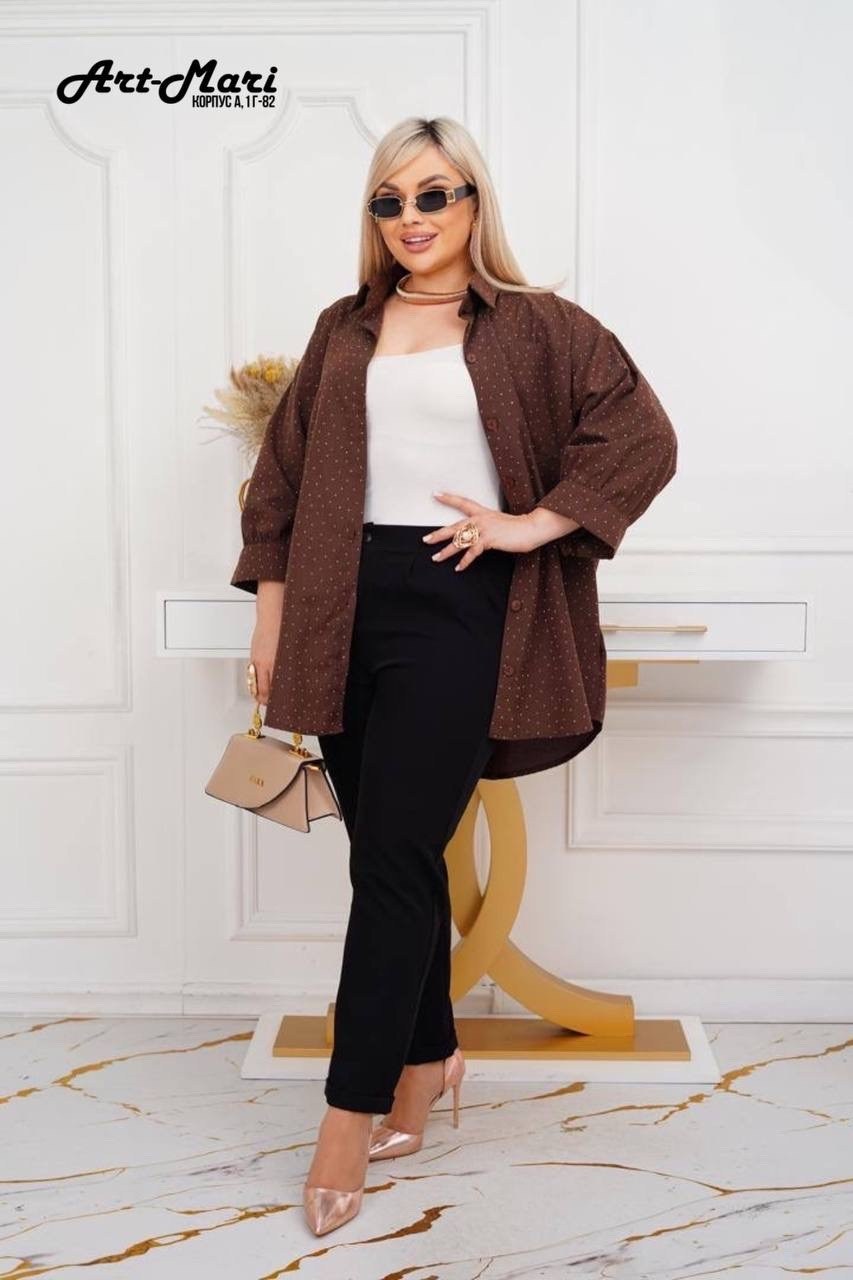 рубашка туника,блуза свободного кроя, больших размеров,блузка женская