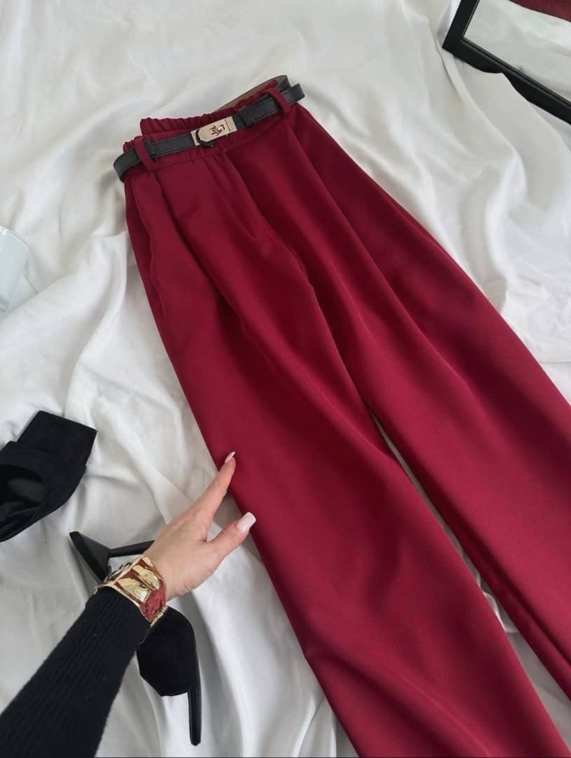 бордовые брюки палаццо,брюки палаццо женские 2026,широкие брюки палаццо,женские брюки,брюки женские классические палаццо мадам рита