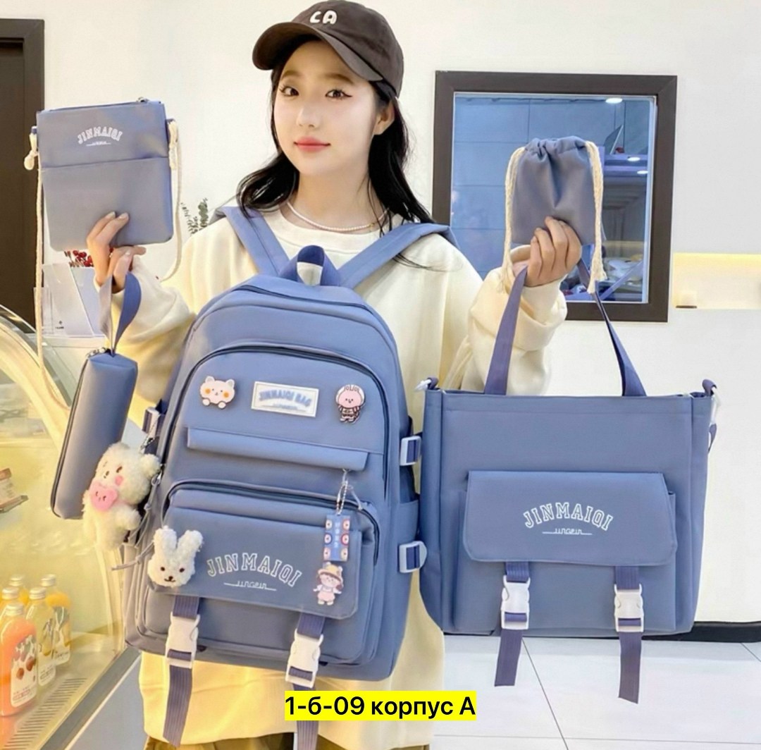 рюкзак школьный комплект 4 в 1,комплект школьный с рюкзаком,набор рюкзак,рюкзак набор школьный,рюкзаки школьные