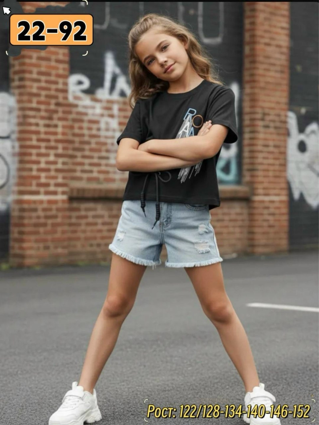 ребенок,футболки для девочек,одежда для детей,джинсовые шорты,детская футболка