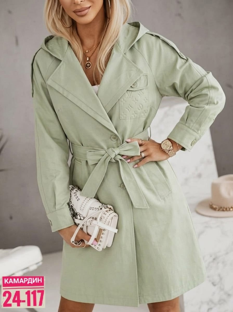 женский плащ,тренч плащ,плащ демисезонный,плащ демисезонный тренчкот,плащ зеленый