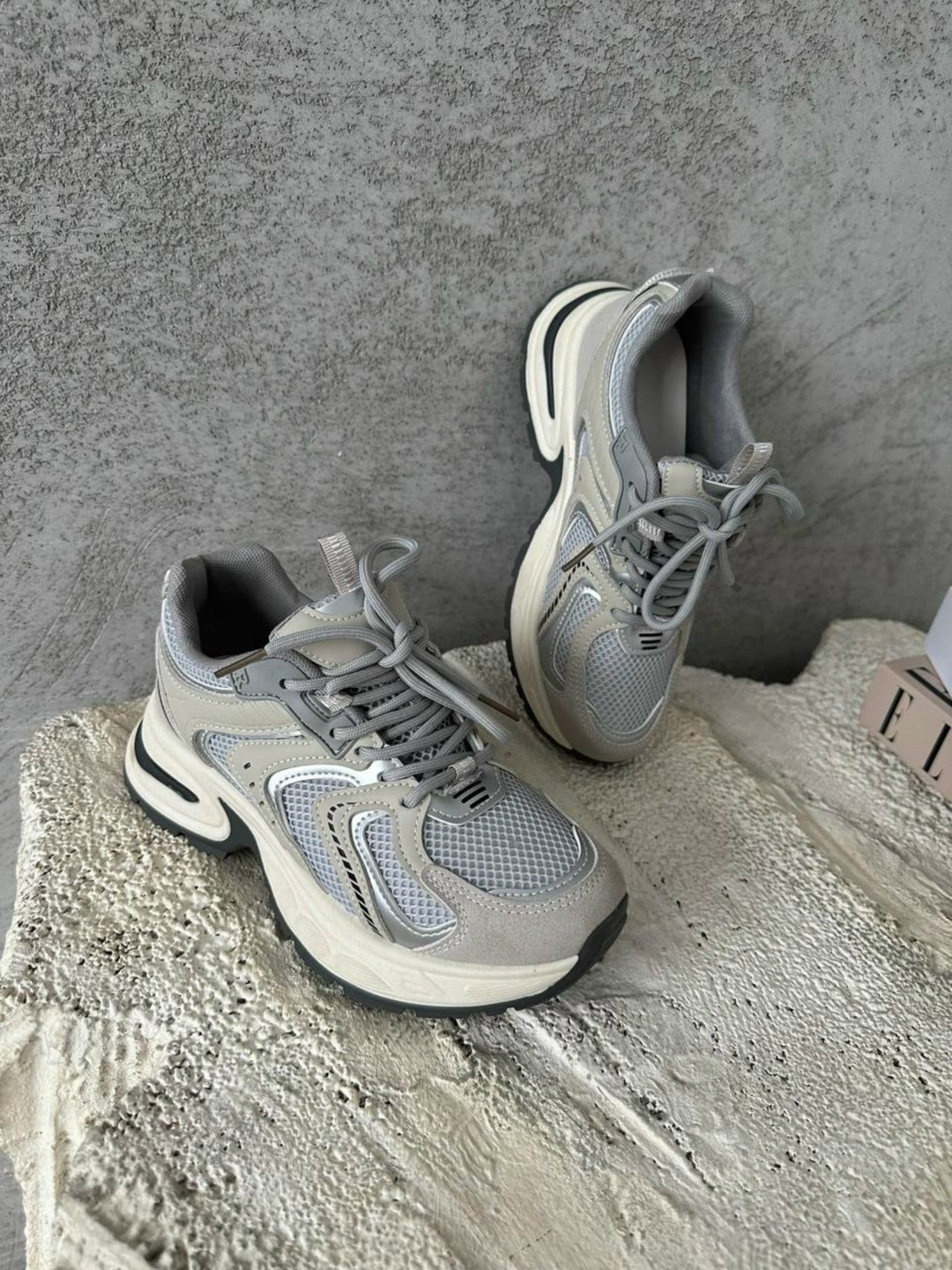 кроссовки женскиe,кроссовки wenpu chunky sneakers women's low-top серый,кроссовки,кроссовки ,кроссовки эко