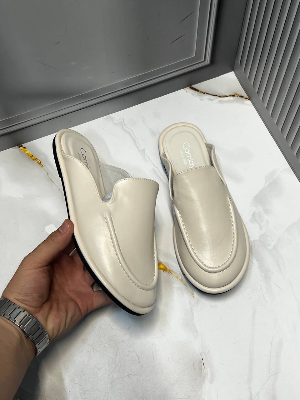 ,замшевые мюли,лоферы loro piana,мюли loro piana,женская