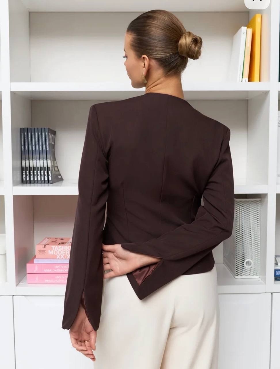 жакет,жакет приталенный,пиджак женский коричневый,пиджак,женские пиджаки