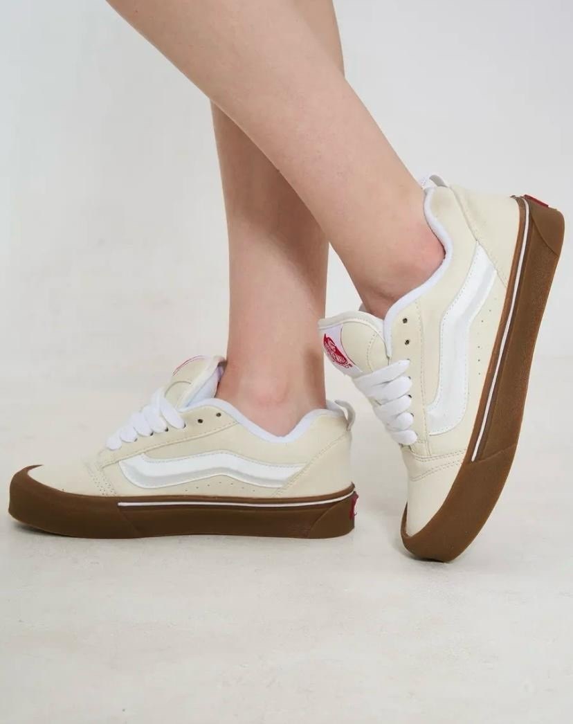 кроссовки vans knu skool,,кроссовки vans,кроссовки vans knu skool beige white tan,vans old skool