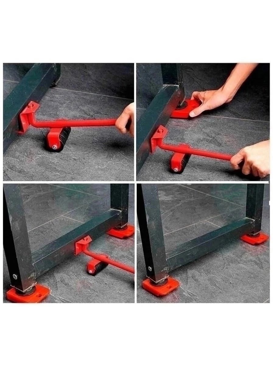 домкрат для мебели набор для перемещения мебели,набор для перемещения мебели,набор для перемещения и передвижения мебели,набор для перемещения мебели до 300кг yato, 5 элем.,набор для перемещения мебел