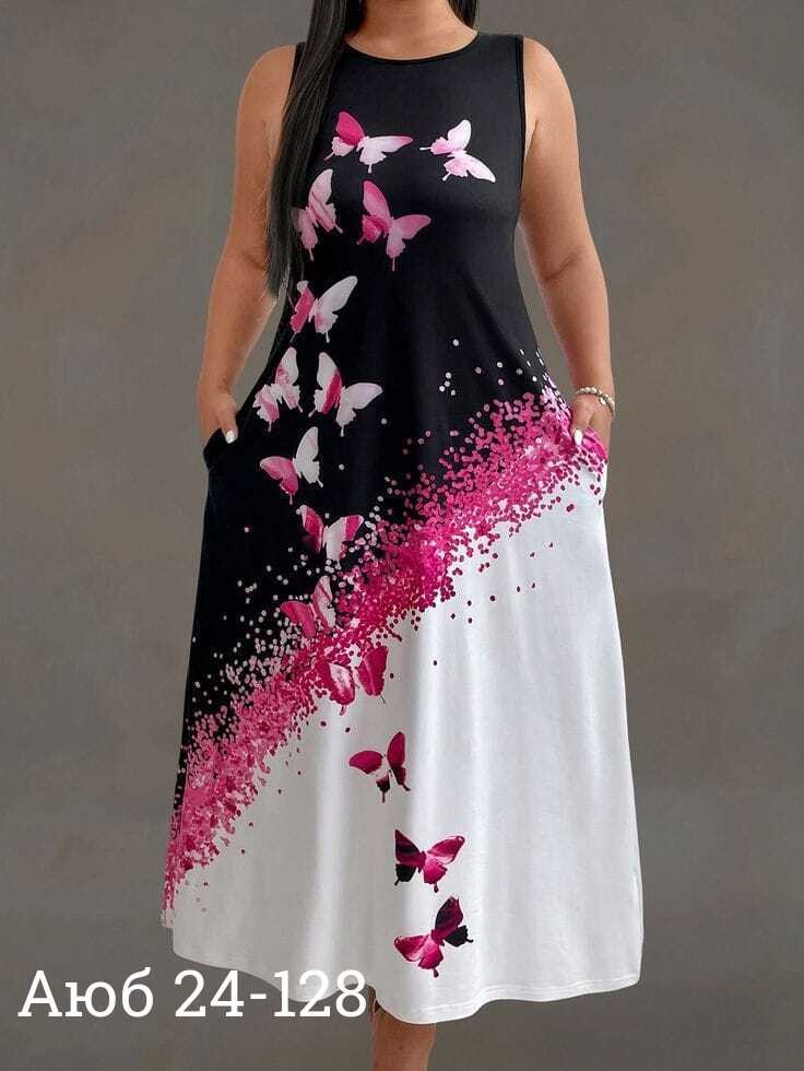 женские летние платья,платье больших размеров с принтом,летние платья больших размеров,женская платье,платье прямое