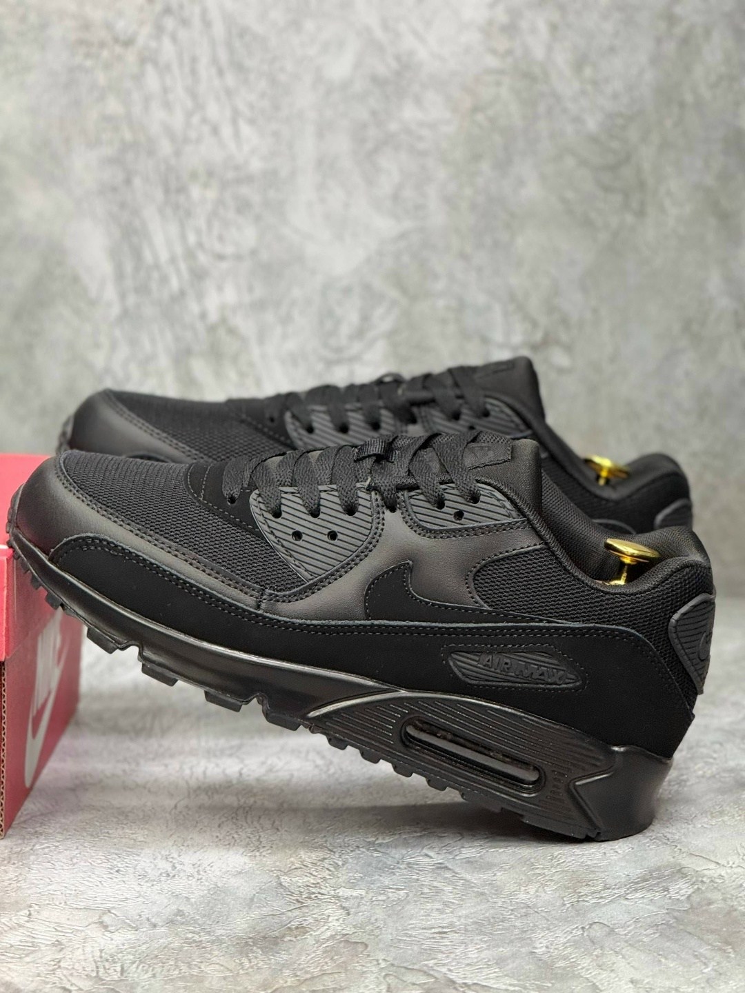 кроссовки nike air max 90,кроссовки,кроссовки nike air max 90 кожаные черные,кроссовки мужские nike m air max 90 черные,nike air max 90 black