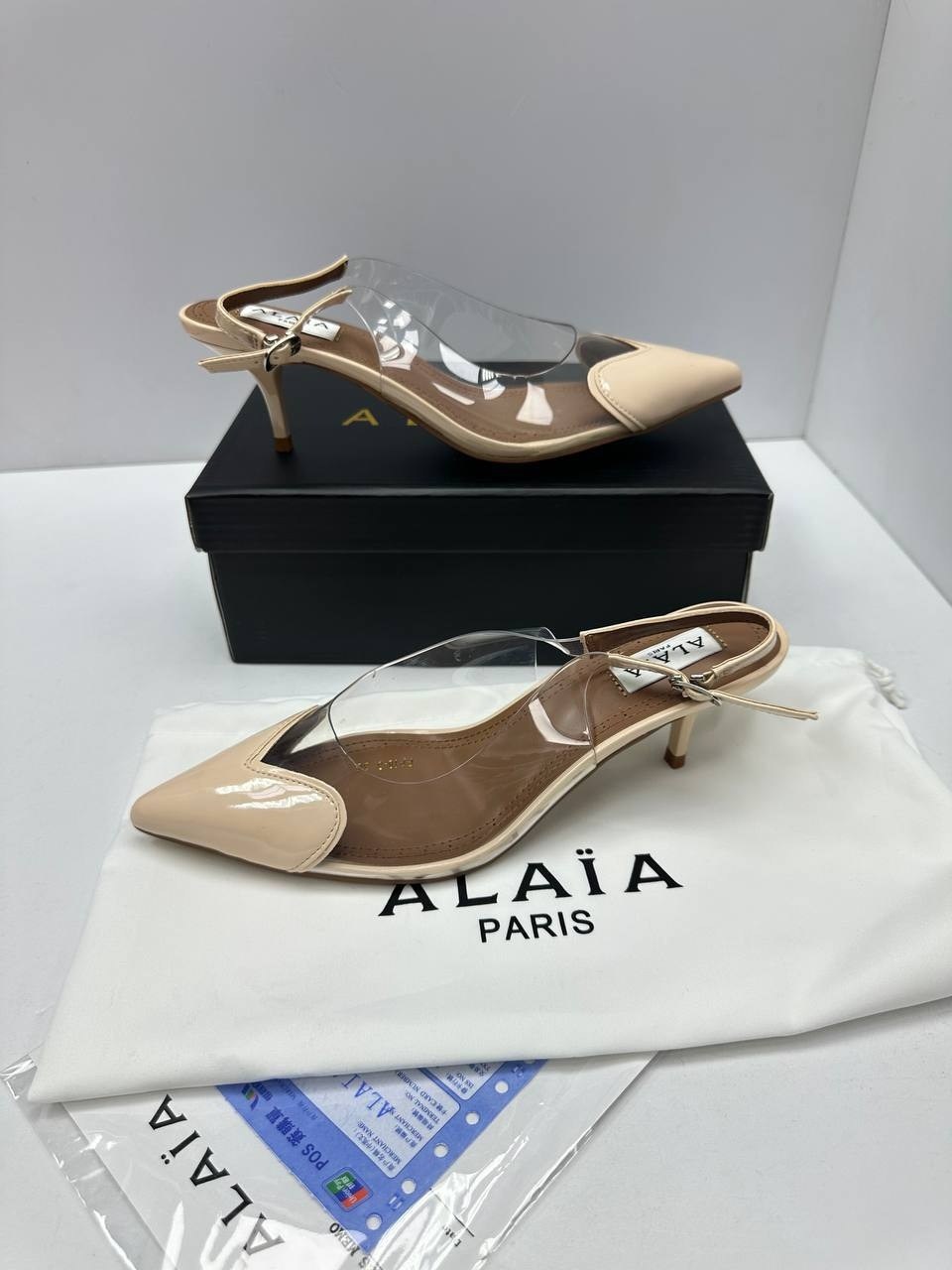 босоножки alaia,туфли женские,босоножки прозрачные,женская ,туфли прозрачные