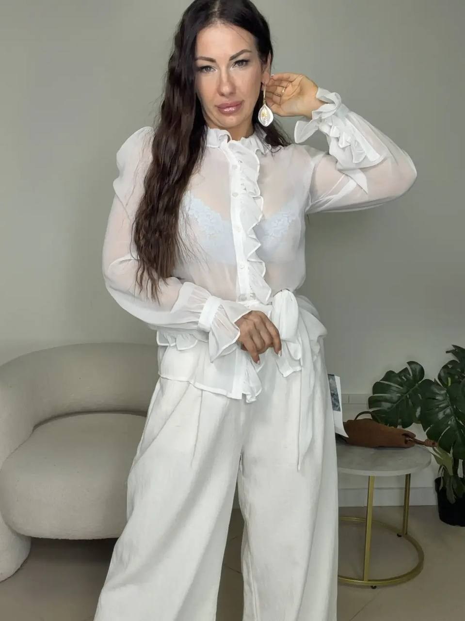 женские комбинезоны,сетчатый комбинезон,широкие брюки,костюм