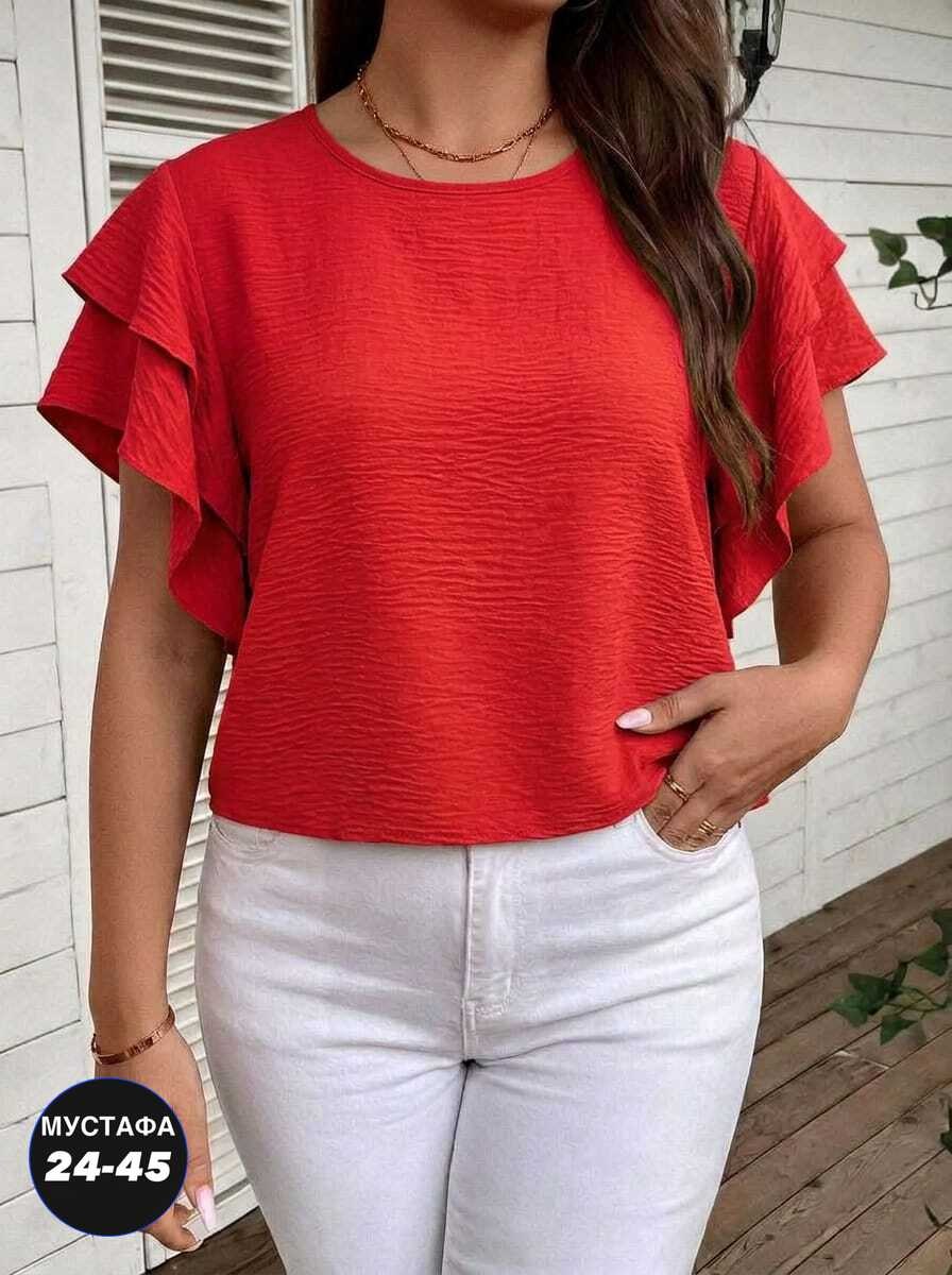 блузка женская,блуза,женская блуза,блузка с оборками,модная блузка