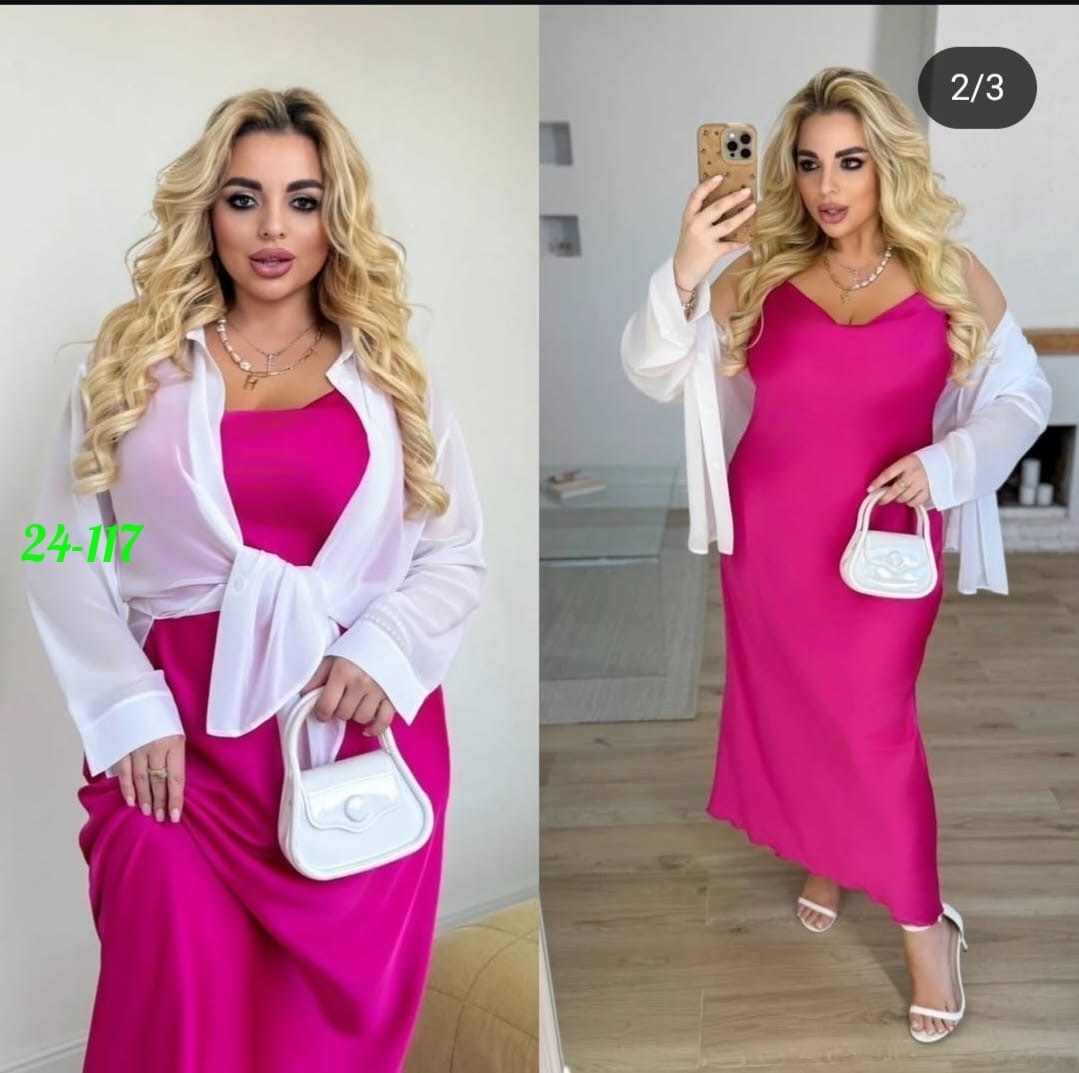 платье женское двойка,костюм для полных,платье и накидка,костюм платье,комбинированное платье