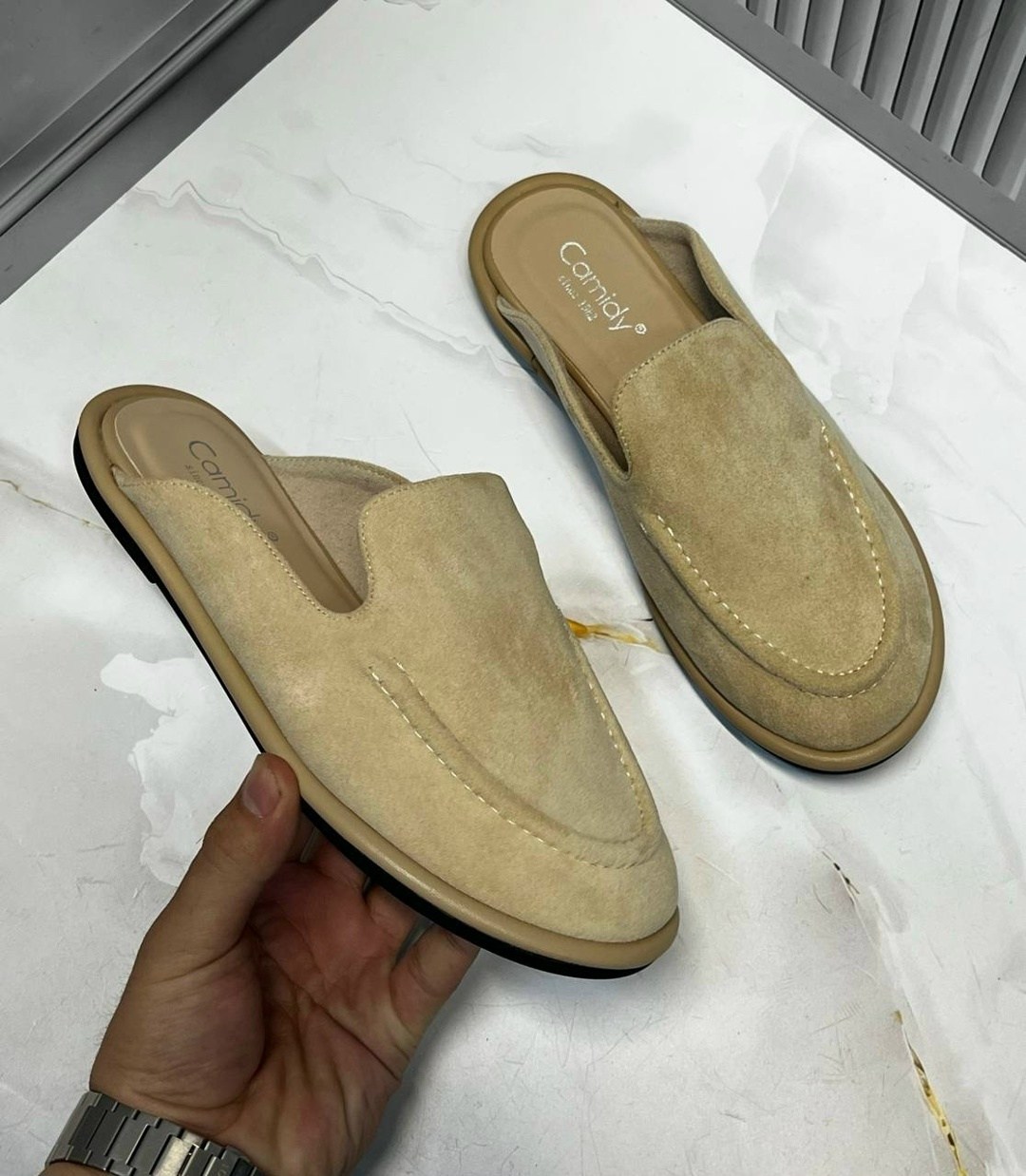 ,замшевые мюли,лоферы loro piana,мюли loro piana,женская