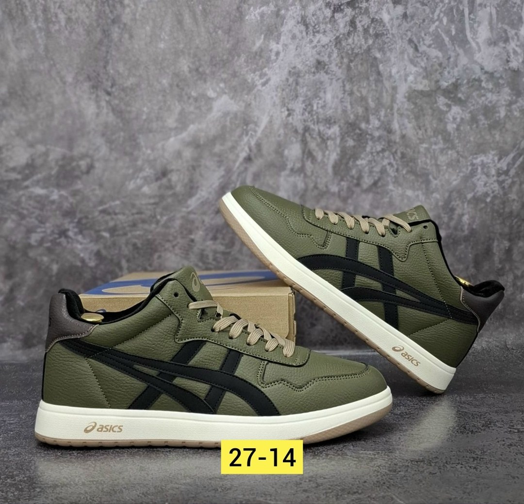 ,кроссовки мужские asics,кроссовки асикс хаки,кроссовки повседневные,кроссовки хаки