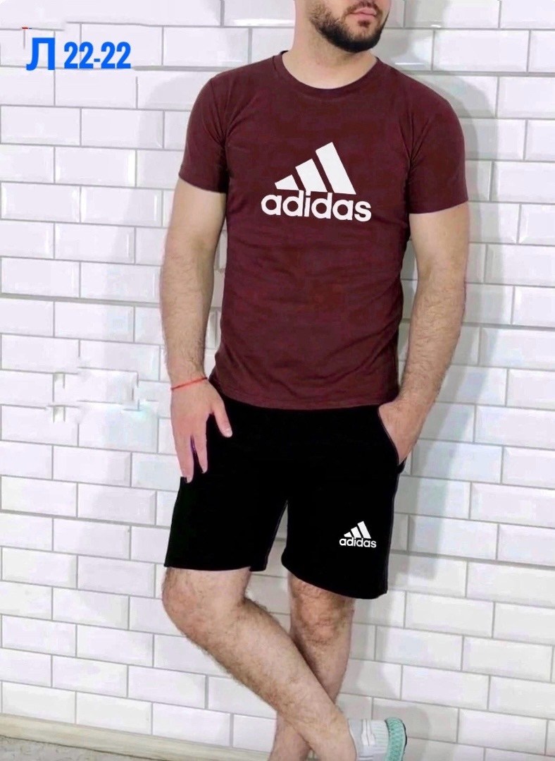 шорты футболка комплект мужской,шорты с футболкой комплект адидас мужские,спортивный костюм для мужчин,костюм спортивный мужской,костюм футболка шорты