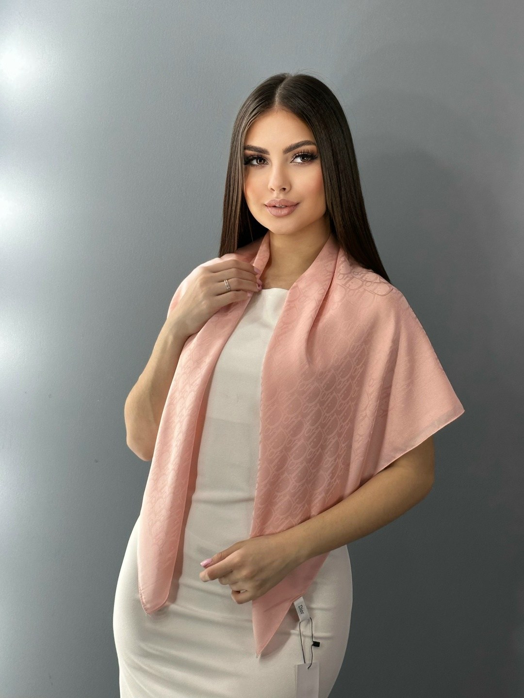 косынка женская,брендовый платок,атласный платок,платок шелковый женский,платок однотонный