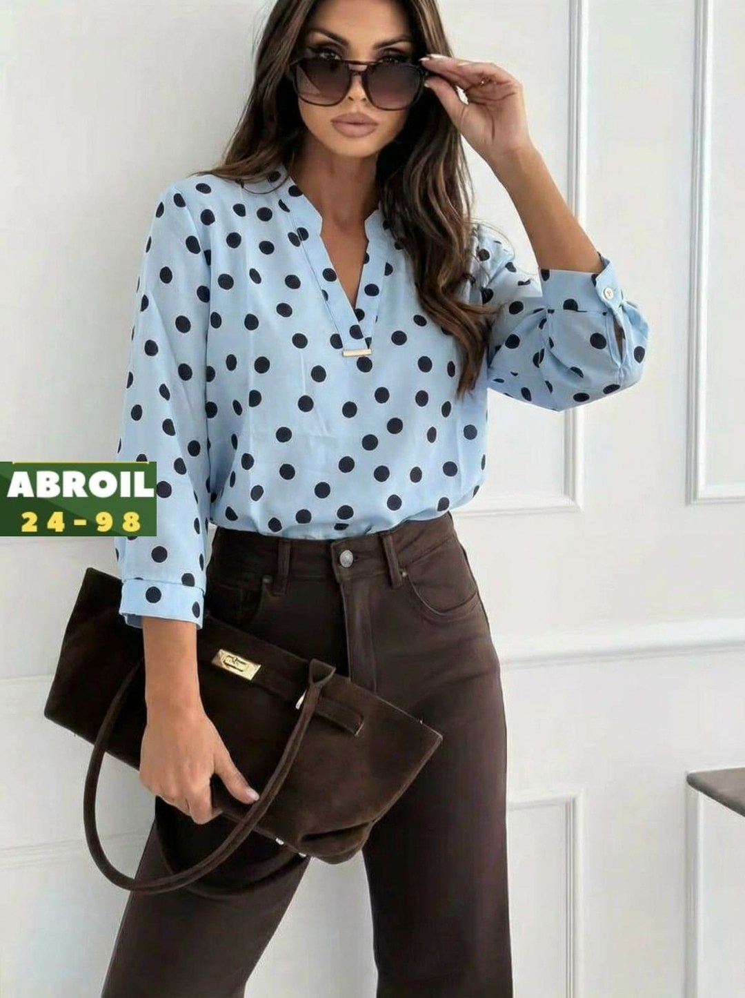 повседневная блузка,модные блузы,блузка в горох,блузка женская,модная блузка