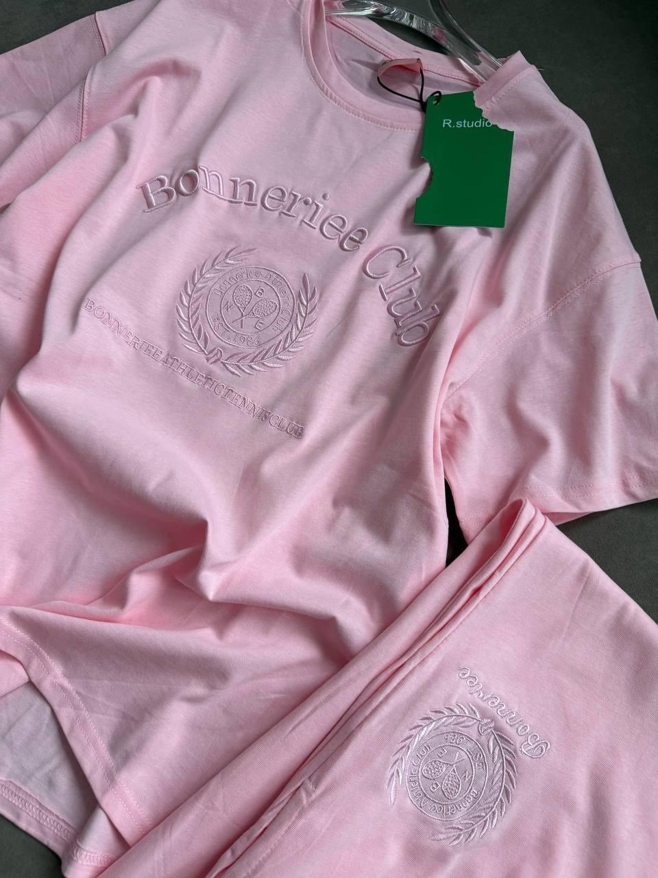 розовый футболка,костюм женский,розовая футболка chrome hearts,футболки женская,костюм