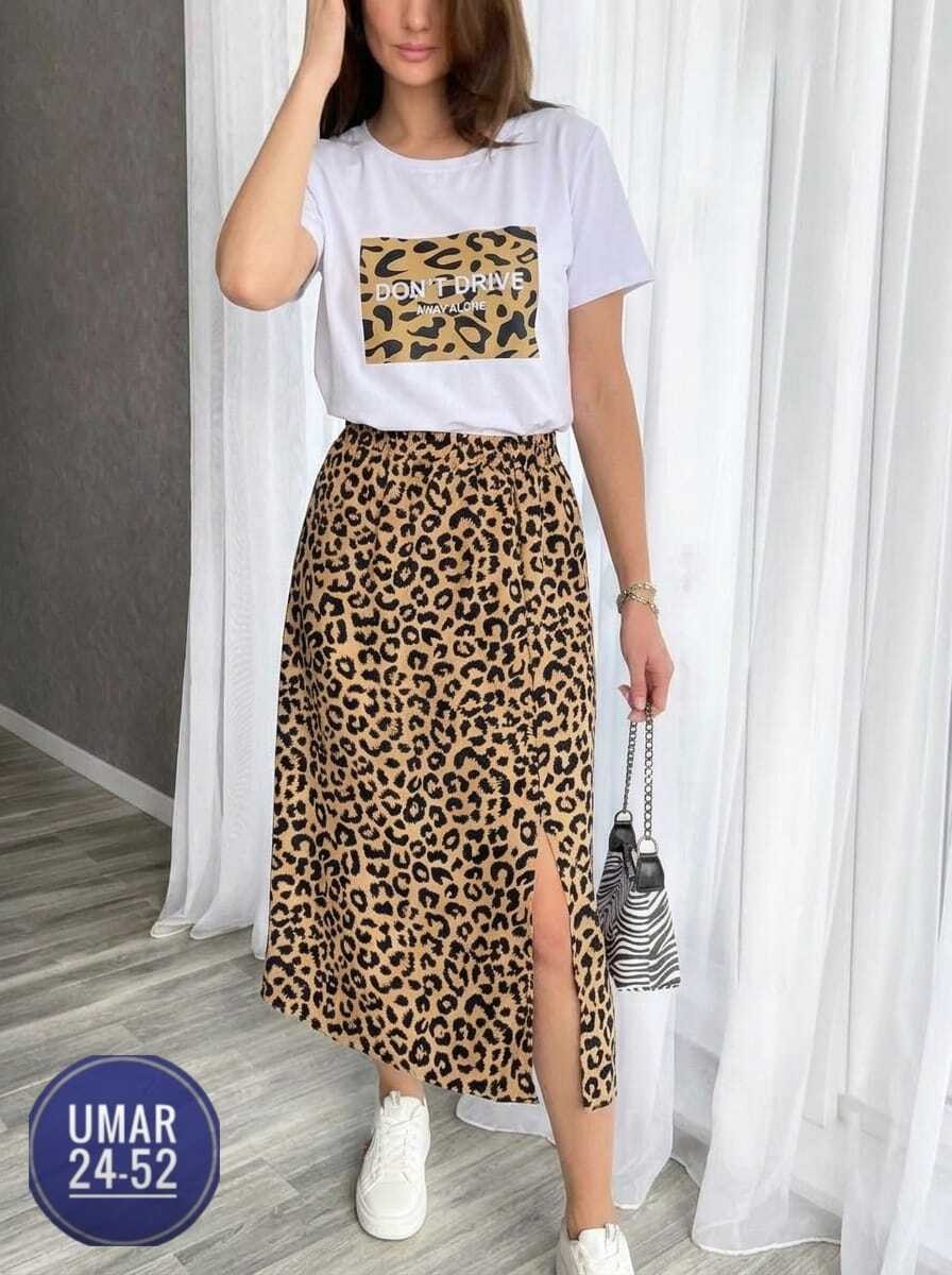 леопардовая юбка,стильная юбка,юбка с принтом,юбка,модная юбка
