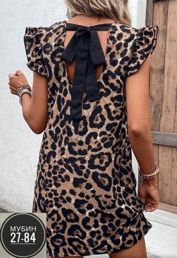 платье с леопардовым принтом,женское платье с леопардовым принтом,платье женское леопардовое,платье мини с леопардовым принтом,платье леопардовый принт