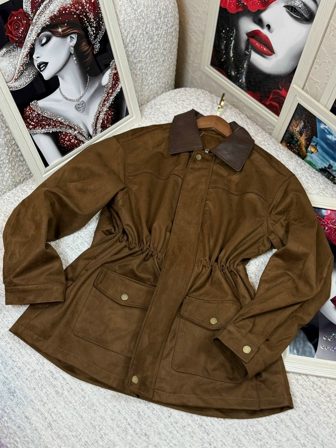 куртка,куртка из экозамши,замшевая куртка,женская куртка,легкая куртка